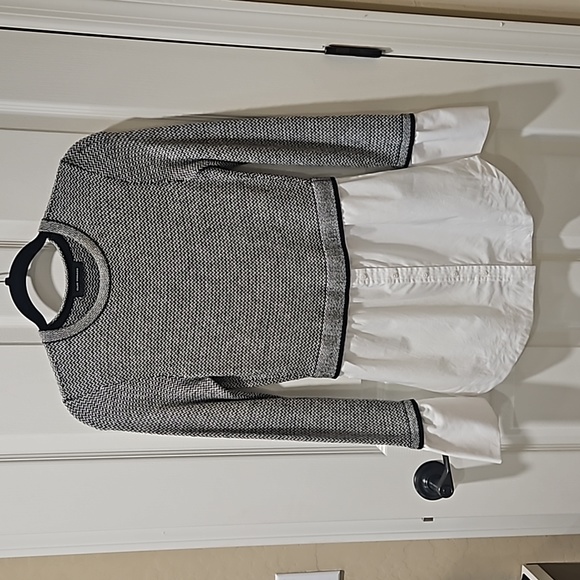 Club Monaco Berdine layered sweater shirt - Picture 2 of 5